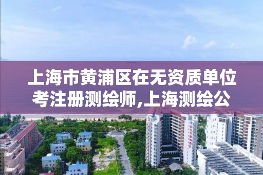 上海市黄浦区在无资质单位考注册测绘师,上海测绘公司招聘。