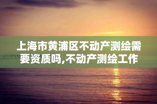 上海市黄浦区不动产测绘需要资质吗,不动产测绘工作怎么样。