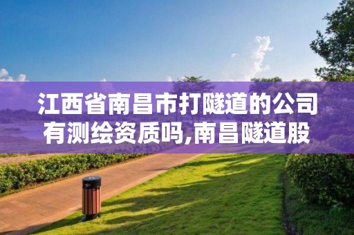 江西省南昌市打隧道的公司有测绘资质吗,南昌隧道股份有限公司。