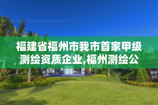 福建省福州市我市首家甲级测绘资质企业,福州测绘公司排名。