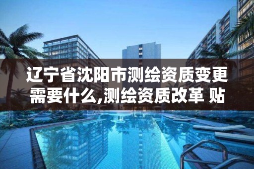 辽宁省沈阳市测绘资质变更需要什么,测绘资质改革 贴吧。