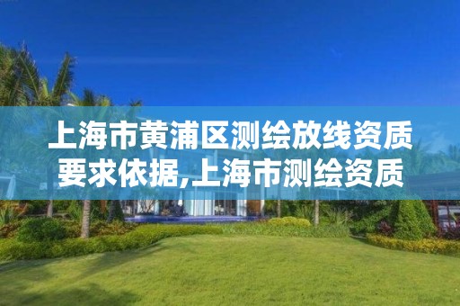 上海市黄浦区测绘放线资质要求依据,上海市测绘资质单位名单。