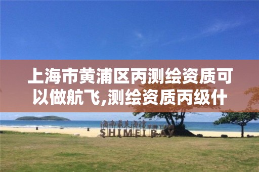 上海市黄浦区丙测绘资质可以做航飞,测绘资质丙级什么意思。