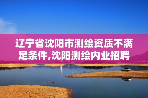 辽宁省沈阳市测绘资质不满足条件,沈阳测绘内业招聘信息。