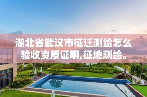 湖北省武汉市征迁测绘怎么验收资质证明,征地测绘。