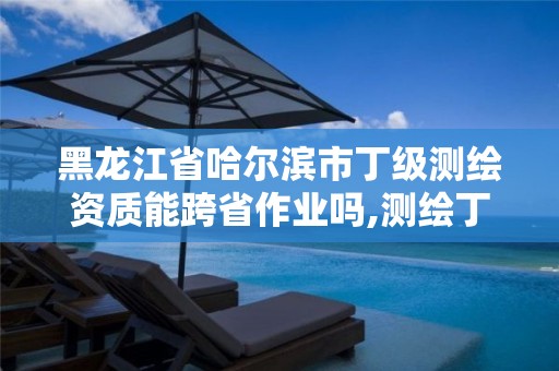 黑龙江省哈尔滨市丁级测绘资质能跨省作业吗,测绘丁级资质可以承揽业务范围。