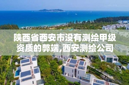 陕西省西安市没有测绘甲级资质的弊端,西安测绘公司实力排名。