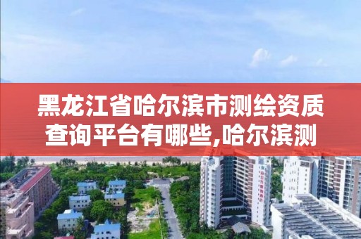 黑龙江省哈尔滨市测绘资质查询平台有哪些,哈尔滨测绘公司电话。