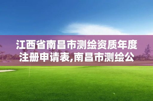 江西省南昌市测绘资质年度注册申请表,南昌市测绘公司。