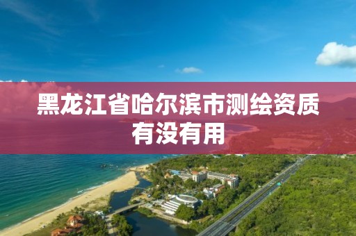 黑龙江省哈尔滨市测绘资质有没有用