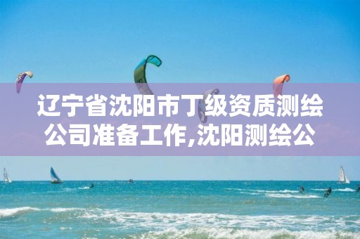 辽宁省沈阳市丁级资质测绘公司准备工作,沈阳测绘公司招聘。