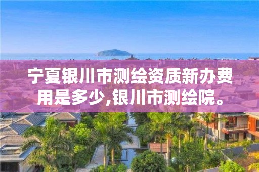 宁夏银川市测绘资质新办费用是多少,银川市测绘院。