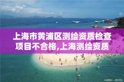 上海市黄浦区测绘资质检查项目不合格,上海测绘资质申请。