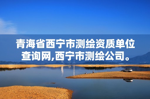 青海省西宁市测绘资质单位查询网,西宁市测绘公司。