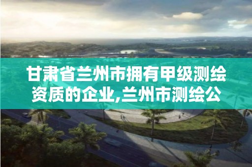 甘肃省兰州市拥有甲级测绘资质的企业,兰州市测绘公司有哪些。