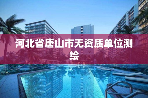 河北省唐山市无资质单位测绘