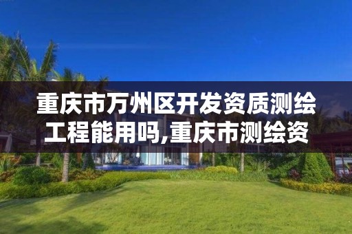 重庆市万州区开发资质测绘工程能用吗,重庆市测绘资质管理办法。