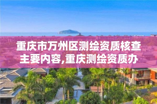 重庆市万州区测绘资质核查主要内容,重庆测绘资质办理。