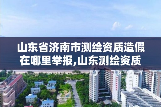 山东省济南市测绘资质造假在哪里举报,山东测绘资质查询。