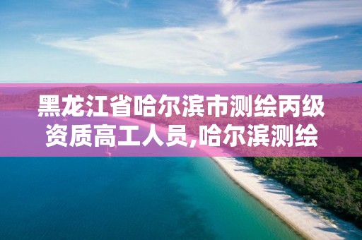 黑龙江省哈尔滨市测绘丙级资质高工人员,哈尔滨测绘局招聘。