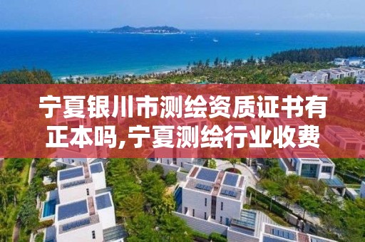 宁夏银川市测绘资质证书有正本吗,宁夏测绘行业收费标准。