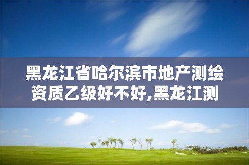 黑龙江省哈尔滨市地产测绘资质乙级好不好,黑龙江测绘公司乙级资质。