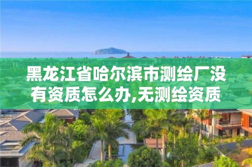 黑龙江省哈尔滨市测绘厂没有资质怎么办,无测绘资质公司进行测绘的后果。