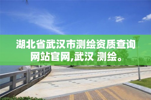 湖北省武汉市测绘资质查询网站官网,武汉 测绘。