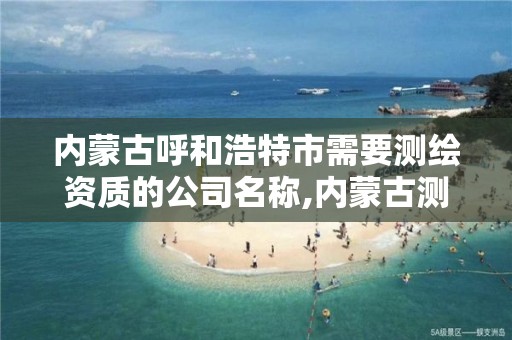 内蒙古呼和浩特市需要测绘资质的公司名称,内蒙古测绘公司有哪些。