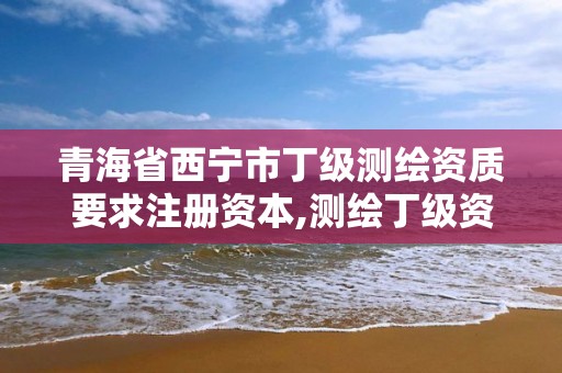 青海省西宁市丁级测绘资质要求注册资本,测绘丁级资质人员条件。