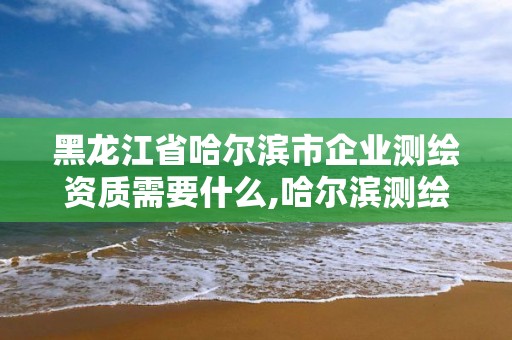 黑龙江省哈尔滨市企业测绘资质需要什么,哈尔滨测绘局是干什么的。