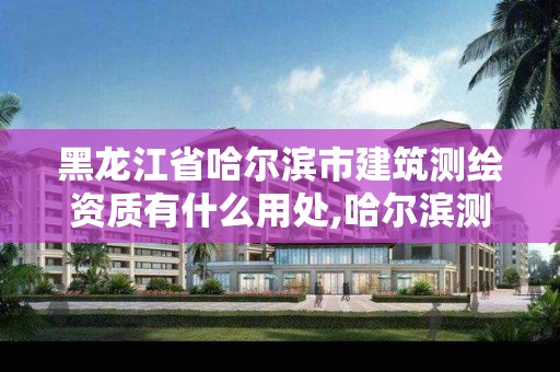 黑龙江省哈尔滨市建筑测绘资质有什么用处,哈尔滨测绘公司招聘。