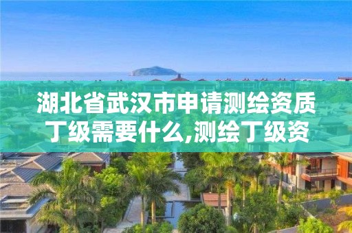 湖北省武汉市申请测绘资质丁级需要什么,测绘丁级资质人员要求。