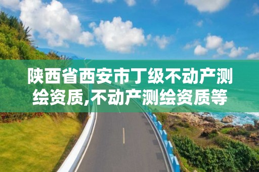 陕西省西安市丁级不动产测绘资质,不动产测绘资质等级。