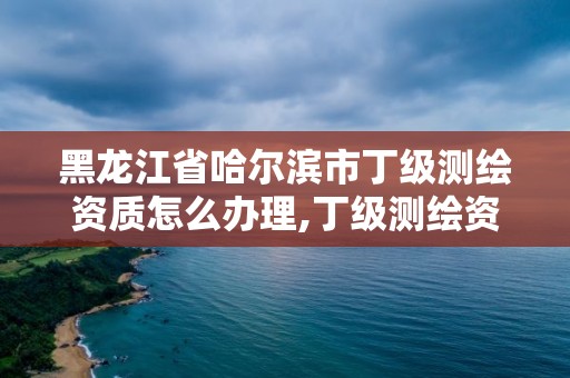 黑龙江省哈尔滨市丁级测绘资质怎么办理,丁级测绘资质业务范围。