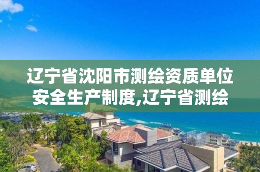 辽宁省沈阳市测绘资质单位安全生产制度,辽宁省测绘单位名录。