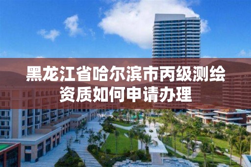 黑龙江省哈尔滨市丙级测绘资质如何申请办理