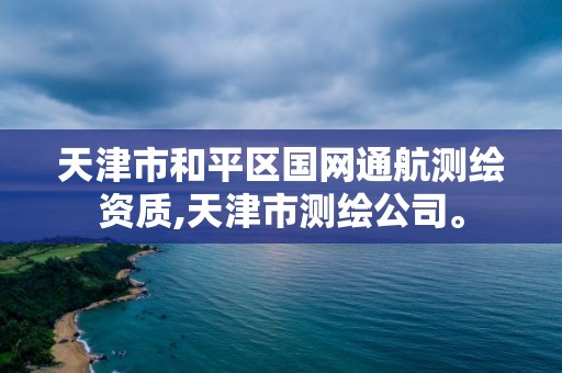 天津市和平区国网通航测绘资质,天津市测绘公司。