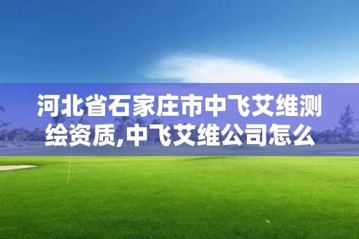 河北省石家庄市中飞艾维测绘资质,中飞艾维公司怎么样。