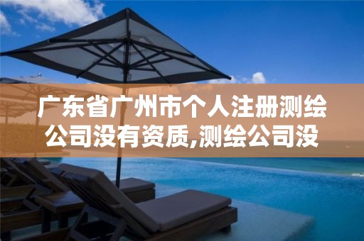 广东省广州市个人注册测绘公司没有资质,测绘公司没有资质可以开展业务吗。