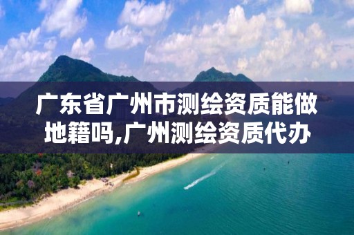 广东省广州市测绘资质能做地籍吗,广州测绘资质代办。