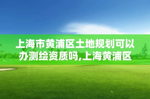 上海市黄浦区土地规划可以办测绘资质吗,上海黄浦区土地规划局网站。