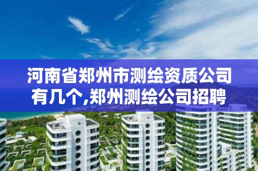 河南省郑州市测绘资质公司有几个,郑州测绘公司招聘。