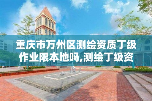 重庆市万州区测绘资质丁级作业限本地吗,测绘丁级资质要求。