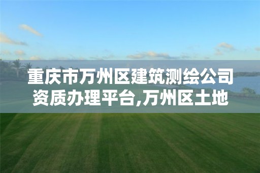 重庆市万州区建筑测绘公司资质办理平台,万州区土地勘察测绘队。