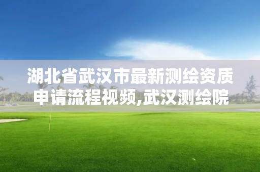 湖北省武汉市最新测绘资质申请流程视频,武汉测绘院地址。