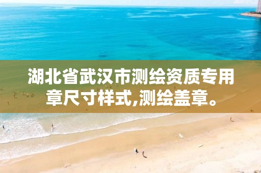 湖北省武汉市测绘资质专用章尺寸样式,测绘盖章。