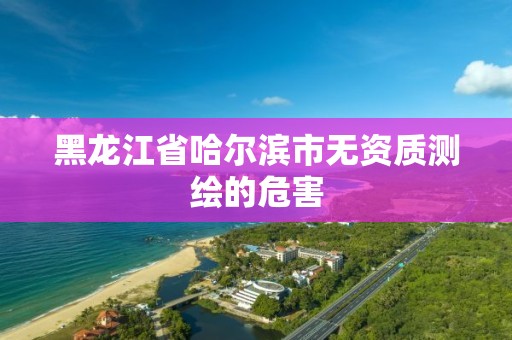 黑龙江省哈尔滨市无资质测绘的危害