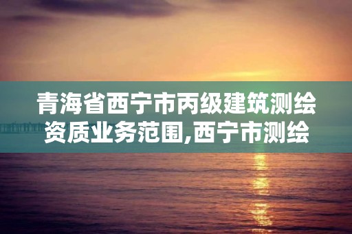 青海省西宁市丙级建筑测绘资质业务范围,西宁市测绘公司。