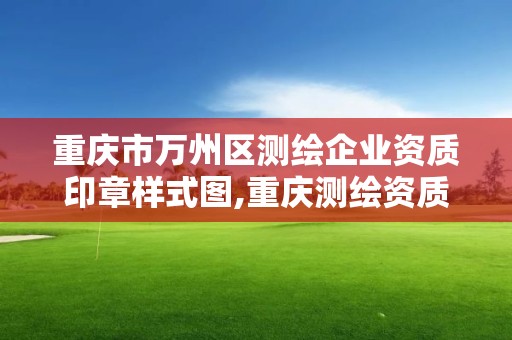 重庆市万州区测绘企业资质印章样式图,重庆测绘资质乙级申报条件。